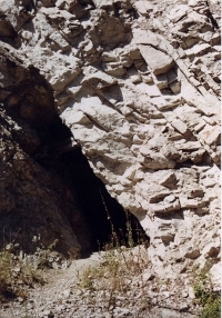 Old mine shaft - click for larger image